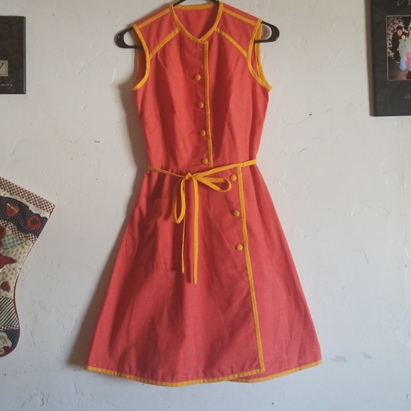 Vintage Dresses & Skirts - Vintage 1960s Bob Cunningham California Dress